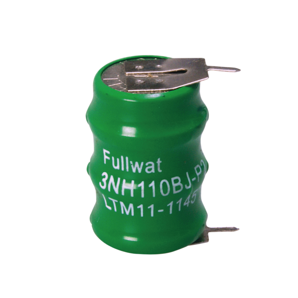 FULLWAT - 3NH110BJP2. Bateria recarregável em formato  pack de Ni-MH. Gama industrial. 3,6Vdc / 0,110Ah