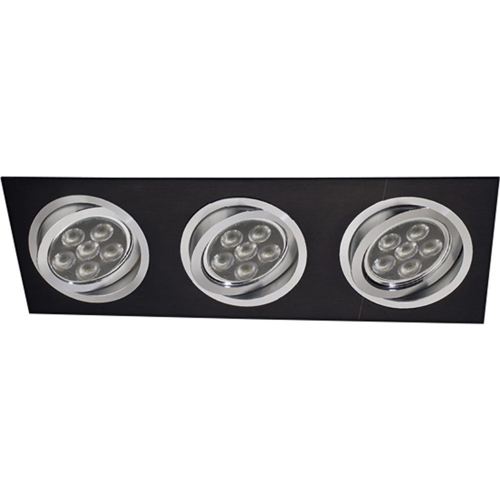 FULLWAT - ALTE-3N. Recessed fixture for 3 AR111 bulb(s).