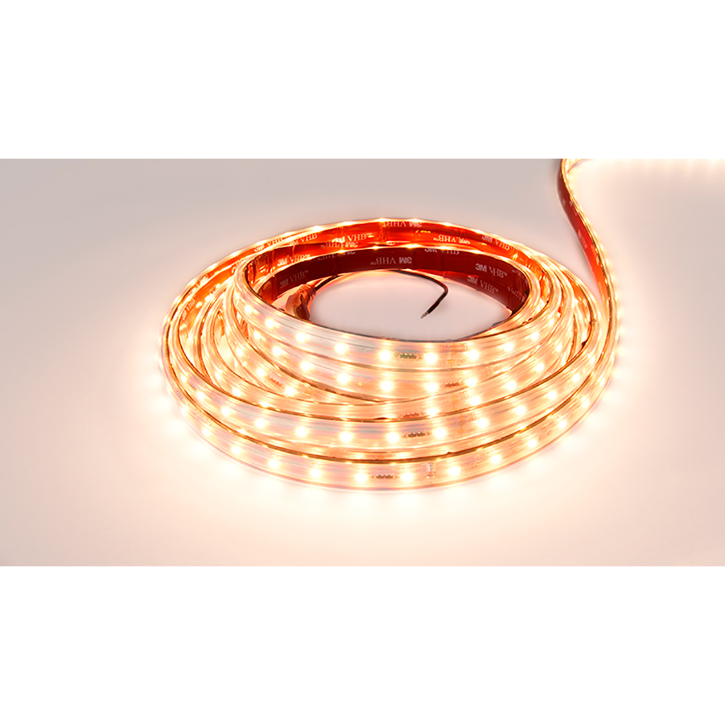FULLWAT - CCTX-2835-23-WX. LED strip for decoration | lighting application. Professional Series. 2300K Extra-warm white. 24Vdc - 12W/m - 60 led/m - 1380 Lm/m - CRI>83 - IP67 - 5m