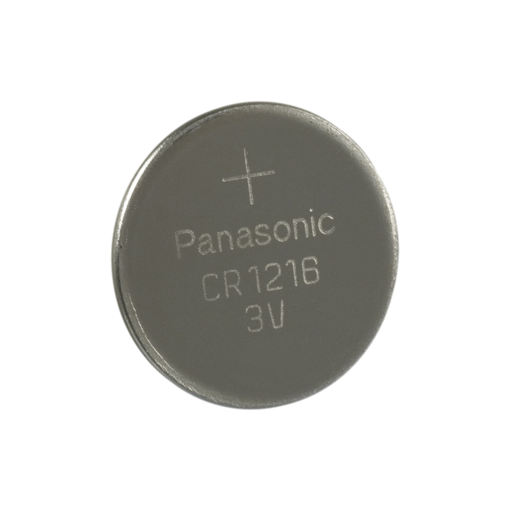 PANASONIC - CR1216.  Pila de litio   in formato botonne. Modello CR1216. Tensione  3Vdc