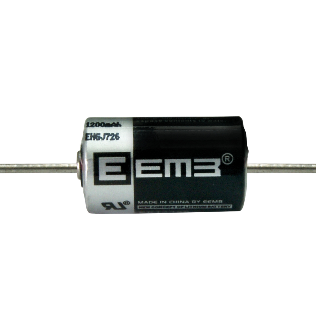 EEMB - ER14250-AX. Pile de lithium cylindrique de Li-SOCl2. Gamme industrielle. Modèle ER14250. 3,6Vdc / 1,100Ah