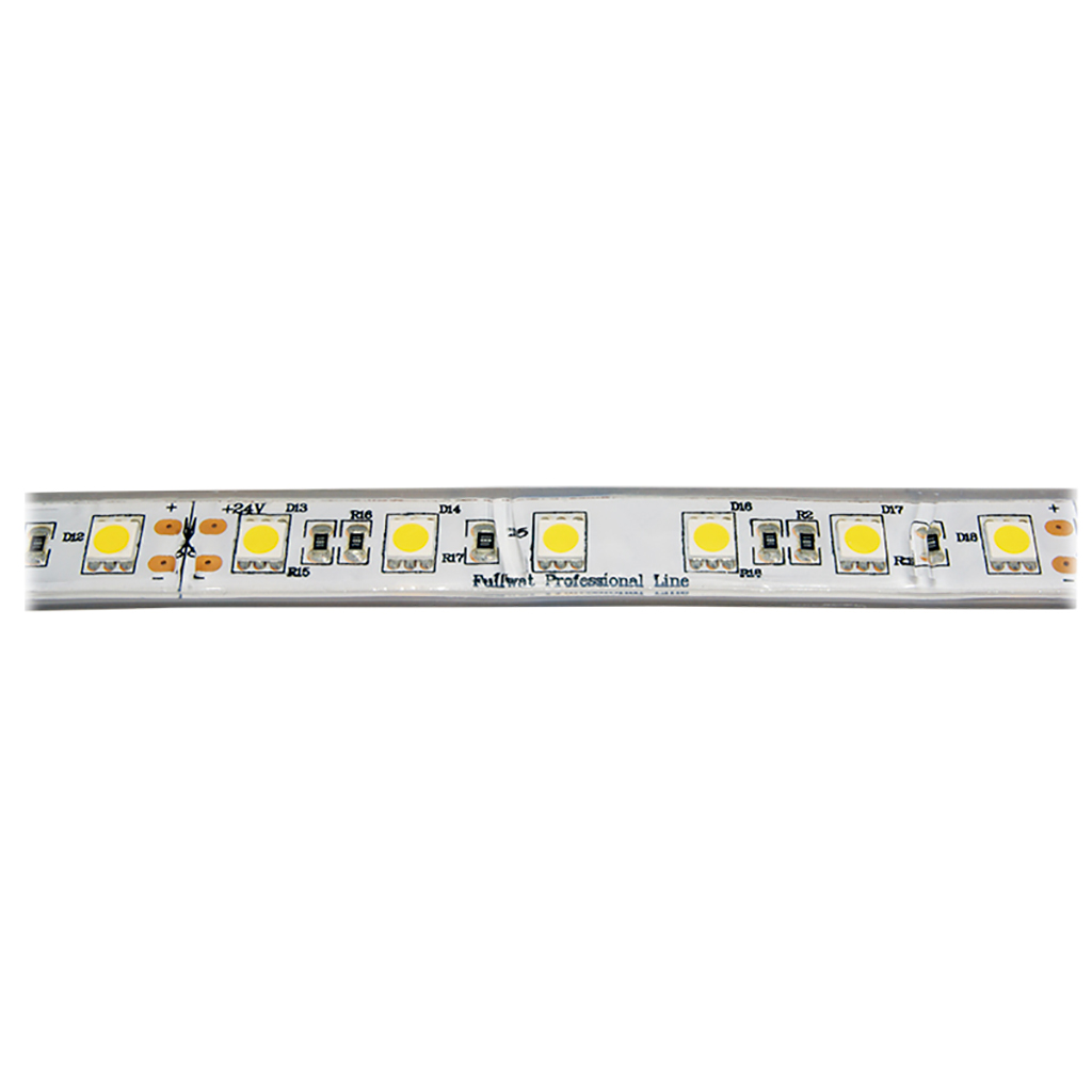 FULLWAT - FU-BLF-5060-AZ-ESPWX. LED strip for decoration application. Professional SeriesBlue. 24Vdc - 12W/m - 60 led/m - 255 Lm/m - IP67 - 5m
