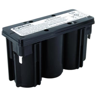ENERSYS - 0819-0012. Lead Acid rechargeable battery. AGM technology. Cyclon series. 6Vdc. / 2,5Ah  Stationary application.