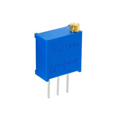 TRIMMER - 3296W101. Potentiometer líneal multivuelta of 0,5W  and 0,1KΩ