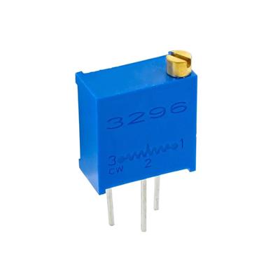 TRIMMER - 3296Y100. Potentiometer líneal multivuelta of 0,5W  and 0,01KΩ