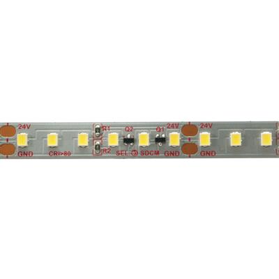 FULLWAT - CCTX-2835-BN-002X. Striscia LED professionale speciale per decorazione | illuminazione. Serie professionale. 4000K - Bianco naturale.  - 24Vdc - 11W/m - 120 led/m - 1540 Lm/m - CRI>83 - IP20- 5m