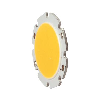 FULLWAT - COB-3W-3K0-D28. Diode LED Blanc chaud / 2800 ~ 3200K type "COB circulaire". Voltage: 10Vdc / Courant: 0,300A