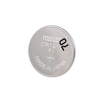 MAXELL - CR1216M-NE. Pila de litio en formato botón. Tensión nominal 3Vdc