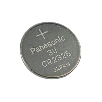 PANASONIC - CR2325. lithium battery. Button style.   Model CR2325. Nominal voltage 3Vdc.