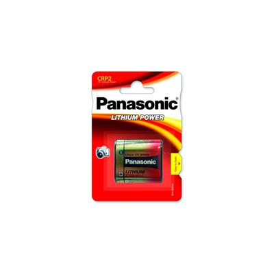 PANASONIC - CRP2P-NE.Bateria de lítio prismatica | frasco de Li-MnO2. Gama  consumidor. Modelo CR-P2. 6Vdc / 1,400Ah