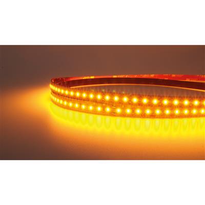FULLWAT - DECCOR-2835-B1-2X. LED strip for decoration application. Professional Series. 1600K Maximum amber. 24Vdc - 19,6W/m - 120 led/m - 792 Lm/m - CRI>90 - IP20 - 5m