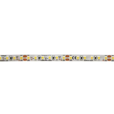 FULLWAT - DOMOX-2835-BN-002X. LED-Streifen  normalspeziell für dekoration | beleuchtung. Reihe standard . Naturweiß - 4000K. CRI>83 - 24Vdc - 6W/m- 960 Lm/m - IP20 - 120 led/m- 5m