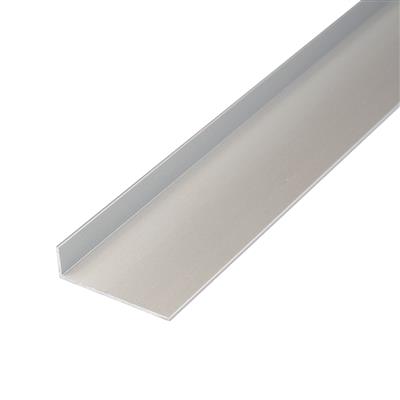 FULLWAT - ECOXM-ELL-2D. Aluminum profile  for flat plate mounting. Anodized.  2000mm length - IP40