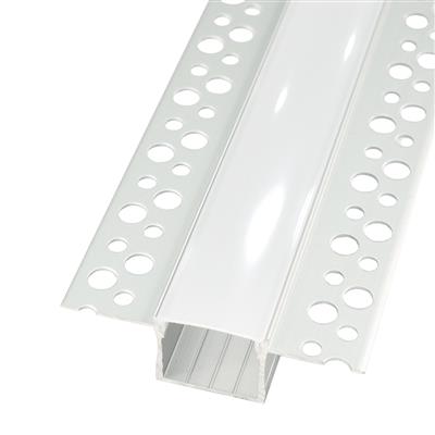 FULLWAT - ECOXM-WALL9-2D. Aluminum profile  for recessed mounting. Anodized.  2000mm length - IP40