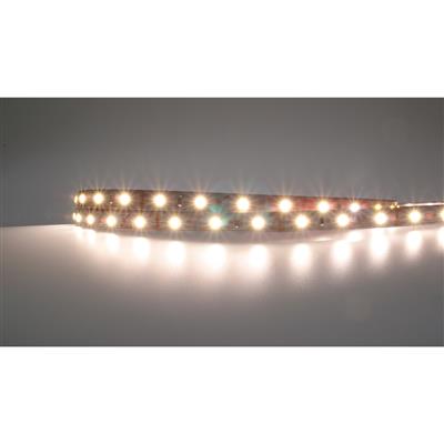 FULLWAT -  FU-BLF-2835-BC-001.  Fita LED  profissional  especial para decoração | iluminação . Série profissional .  Branco quente - 3000K.  CRI>83 - 12Vdc - 5W/m- 720 Lm/m - IP20 - 60 led/m - 5m