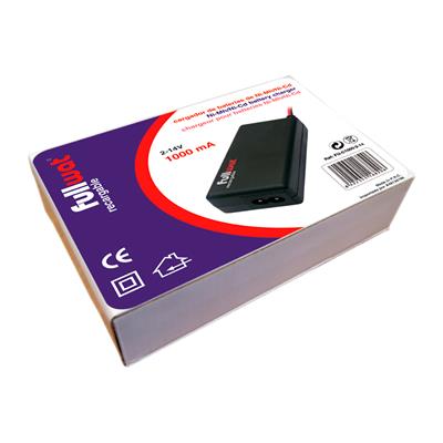 FULLWAT - FU-C1000-2-14.  Batterieladegerät Typ Packs der  Ni-Cd | Ni-MH. Eintrag: 100 ~ 240 Vac  - Ausgang: 2,8 - 16,8 Vdc