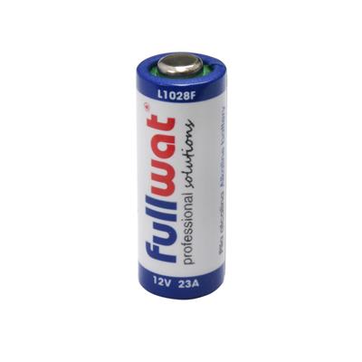 FULLWAT - L1028FUB. Cylindrical shape alkaline battery. 12Vdc rated voltage.