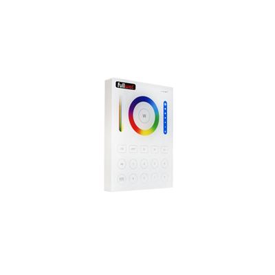 FULLWAT - LENNY-PAN-B8. Painel de toque de parede cor branco para 8 zona(s) e modo(s) DIM | CCT | RGB | RGBW | RGBWW