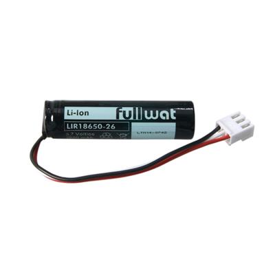 FULLWAT - LIR18650-26-CI. Batería recargable cilíndrica de Li-Ion. Gama industrial. Modelo 18650. 3,7Vdc / 2,600Ah