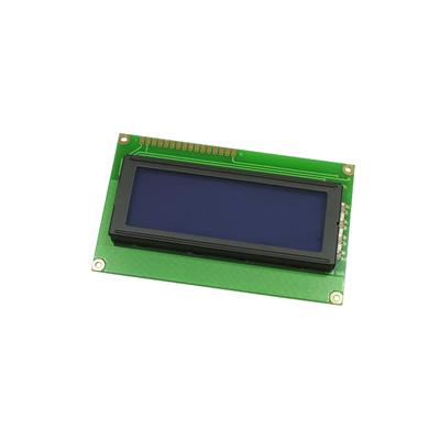 TOPWAY - LMB204BFC. LCD-Anzeige Alphanumerisch durchlässig mit STN-Blue und Format 4 x 20. Versorgungsspannung 5Vdc . Hintergrund Blau / Zeichen Weiß