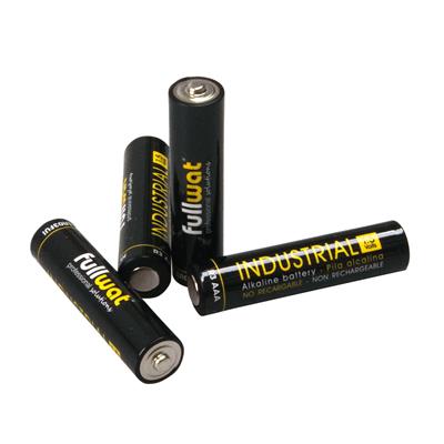 FULLWAT - LR03FUI. Cylindrical shape alkaline battery. AAA (LR03) size. 1,5Vdc rated voltage.