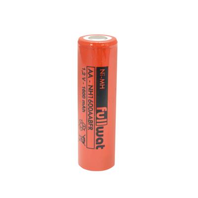 FULLWAT - NH1600AABFR. Ni-MH cylindrical rechargeable battery. Industrial range. AA model . 1,2Vdc / 1,600Ah