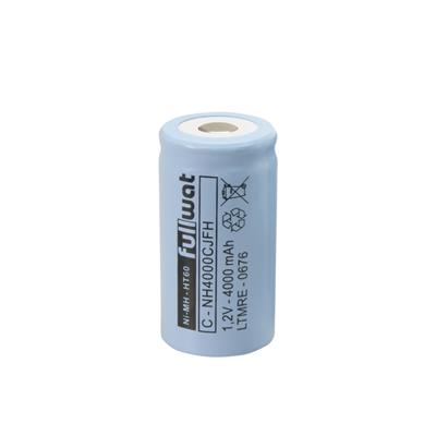 FULLWAT - NH4000CJFH. Ni-MH cylindrical rechargeable battery. Industrial range. C model . 1,2Vdc / 4Ah