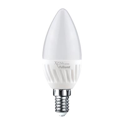 FULLWAT - XZN14-SVV6-BC-300. XZENA series 6W LED bulb. E14 socket. 500lm - 170 ~ 250 Vac