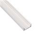 FULLWAT - ECOX-7S-2-BL-LZO. Aluminum profile  for surface mounting. White.  2000mm length - IP40