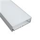 FULLWAT - ECOXG-100S-2. Perfil de aluminio de superficie anodizado de estilo en "U" - 2000mm - IP40