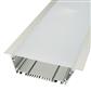 FULLWAT - ECOXM-100E-2D. Aluminum profile  for recessed mounting. Anodized.  2000mm length - IP40
