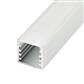 FULLWAT - ECOXM-14S-2D. Aluminum profile  for surface mounting. Anodized.  2000mm length - IP40