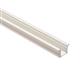 FULLWAT - ECOXM-15E-BL-2D/P. Aluminum profile  for recessed mounting. White.  2000mm length - IP40
