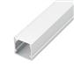 FULLWAT - ECOXM-20BS-2D. Aluminum profile  for surface mounting. Anodized.  2000mm length - IP40