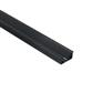 FULLWAT - ECOXM-22E-NG-2D/P. Aluminum profile  for for furniture mounting. Black.  2000mm length - IP40