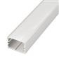 FULLWAT - ECOXM-25S-2D. Aluminum profile  for surface mounting. Anodized.  2000mm length - IP40