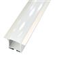 FULLWAT - ECOXM-27E-2D. Aluminum profile  for recessed mounting. Anodized.  2000mm length - IP40