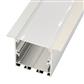 FULLWAT - ECOXM-35E-2D. Aluminum profile  for recessed mounting. Anodized.  2000mm length - IP40