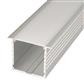 FULLWAT - ECOXM-35E1-2D. Aluminum profile  for recessed mounting. Anodized.  2000mm length - IP40