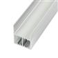 FULLWAT - ECOXM-H2-2D. Aluminum profile  for for furniture mounting. Anodized. with bi-directional lighting shape. 2000mm length - IP40