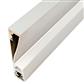 FULLWAT - ECOXM-ZOC-2D. Aluminum profile  for surface mounting. Anodized. for skirting board shape. 2000mm length - IP40
