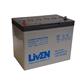 LIVEN - LEVG70-12. Batterie rechargeable au Plomb-acide technologie GEL-VRLA. Série LEVG. 12Vdc / 70Ah Application cyclique