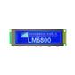 TOPWAY - LM6800AFW-5. Display LCD Gráfico monocolor transmisivo con modo STN-Blue y resolución 256 x 64mm. Tensión de alimentación 5Vdc. Fondo Azul / Carácter Blanco