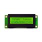 TOPWAY- No. Display LCD Alfanumerico. transflective  con STN-YG e  configurazione 2 x 16. Tensione di alimentazione  5Vdc .. Sfondo Amarillo-Verde / Carattere Gris